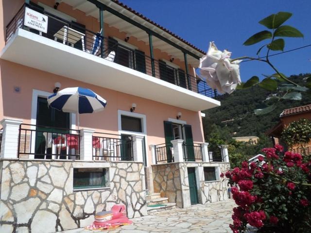 Nikolas Apartments Kalami Bay Kalami (Corfu) Exterior foto